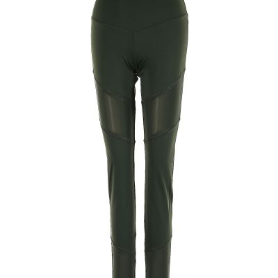 L'URV Women Green Leggings XS